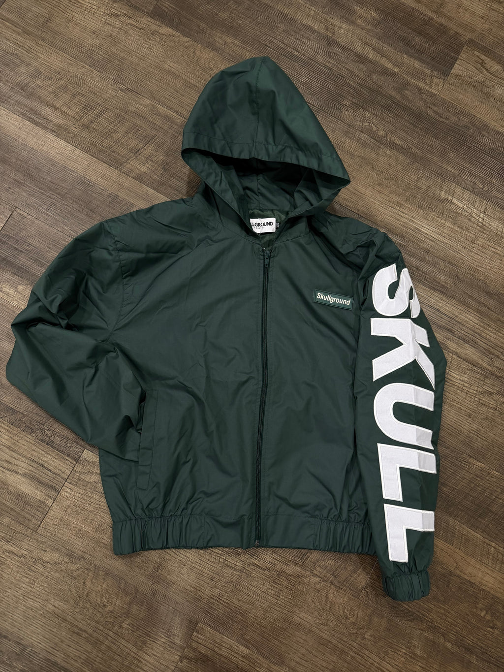 Green Windbreaker Set