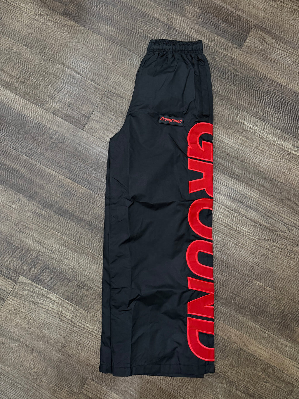 Black Windbreaker Set