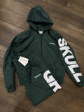 Green Windbreaker Set